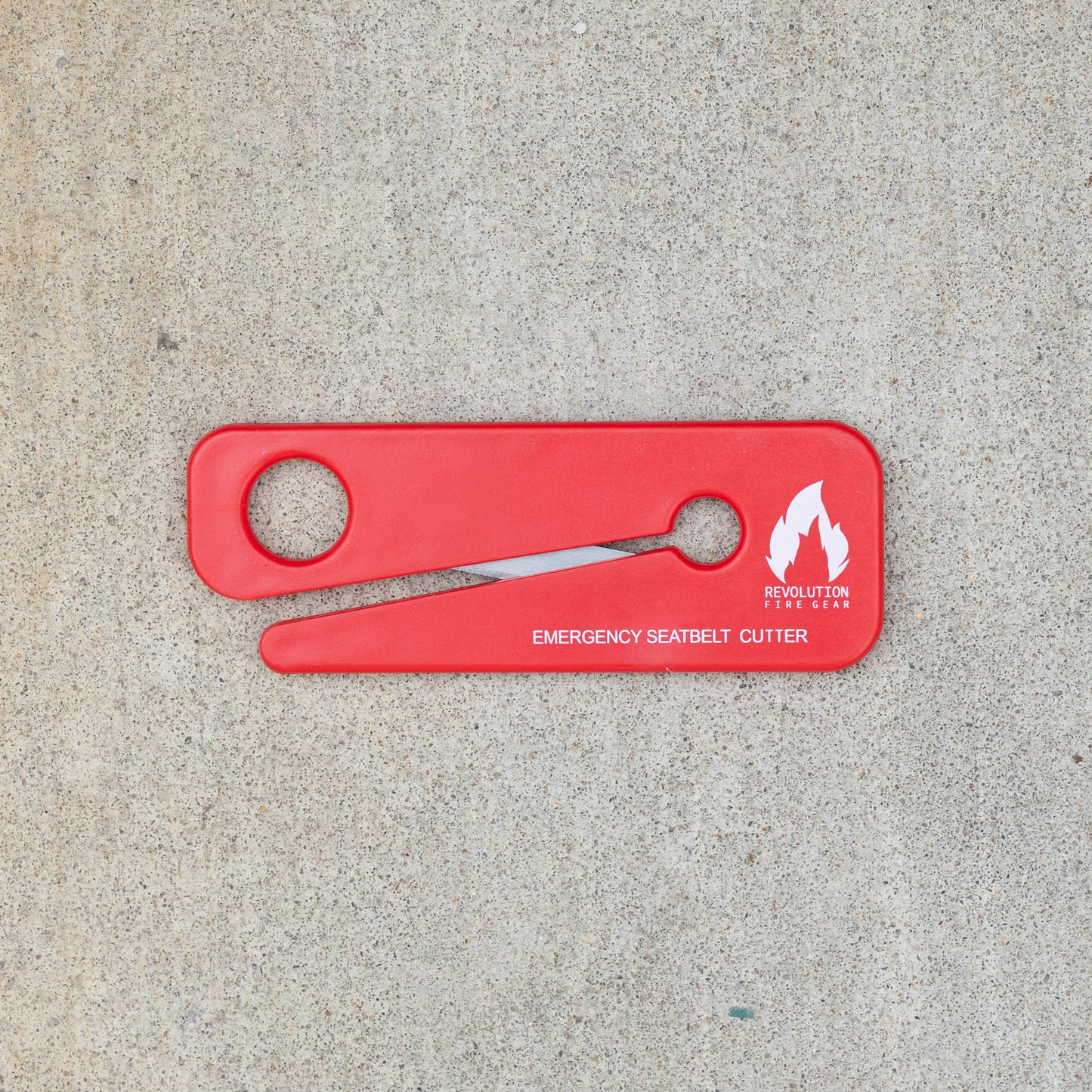 Firefighter 5 Pocket Tool Pouch with Gift Pack inc. Shove Knife & Seatbelt Cutter, Standard Tool Pouch (Red)