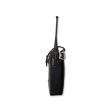 Load image into Gallery viewer, Leather Radio Carrier (w Window for Screen)