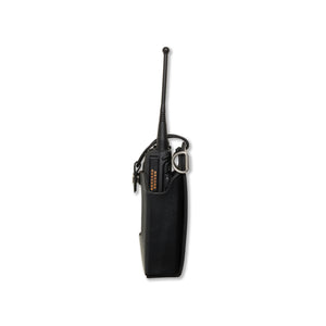 Leather Radio Carrier (w Window for Screen)