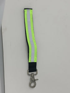 Heavy-Duty Firefighter Turnout Gear Glove Strap w/ Reflective Strap